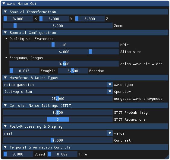 Wave Noise GUI