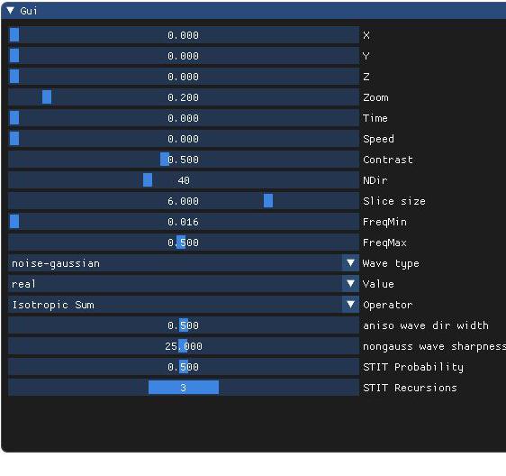 GUI demo