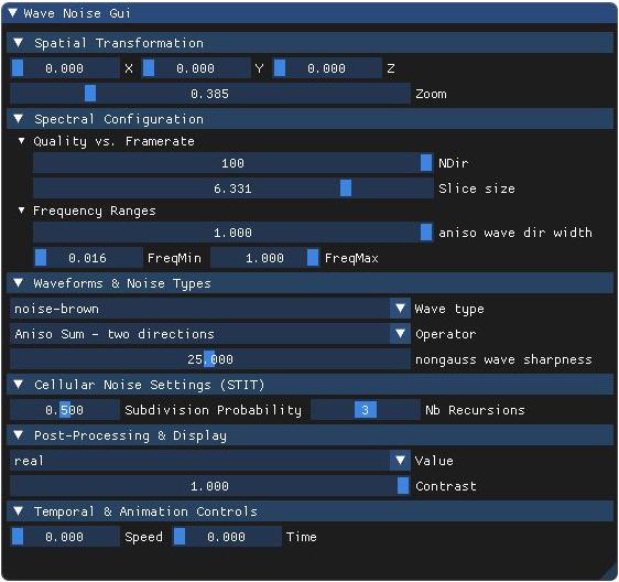 Noise Value demo