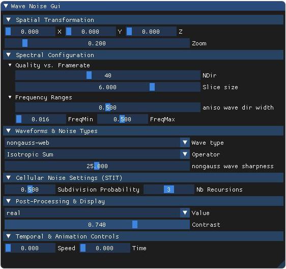 Wave type (white) demo