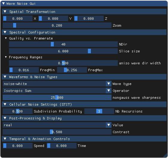 Wave type (white) demo