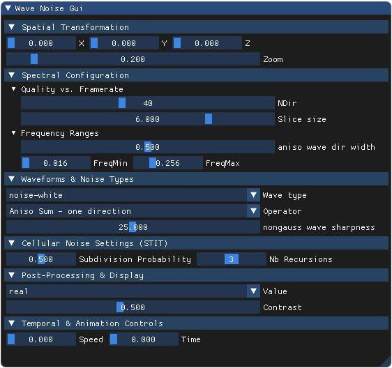 Wave type (white) demo